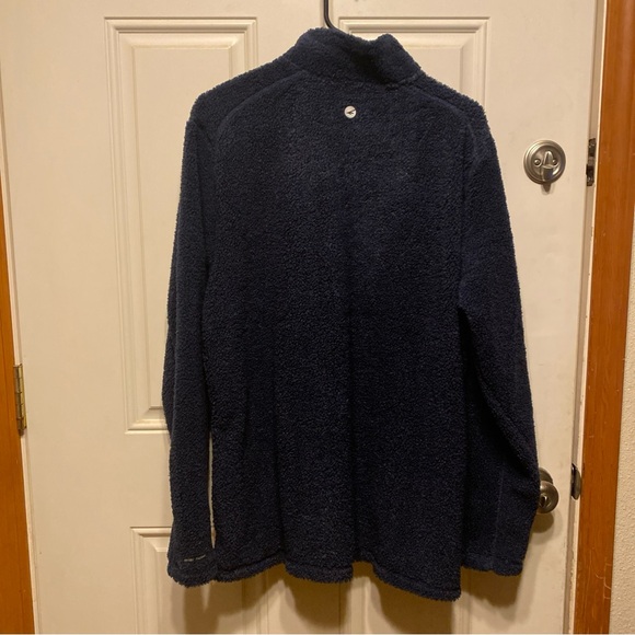 Men’s 1/4 zip Hi-Tec Pullover Sweater Navy-Size XL - Picture 3 of 5